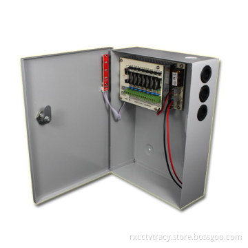 CCTV Backup Power Supply 12V DC 5 AMP 8 Channel (RX-1205-08CB)